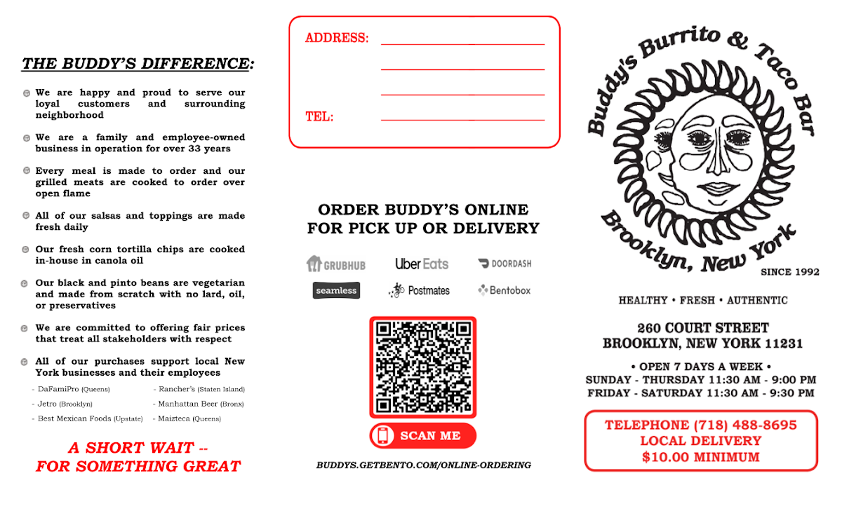 Buddy's Burrito & Taco Bar - 3