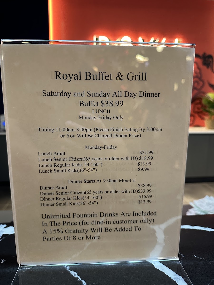 Royal Buffet & Grill - 7