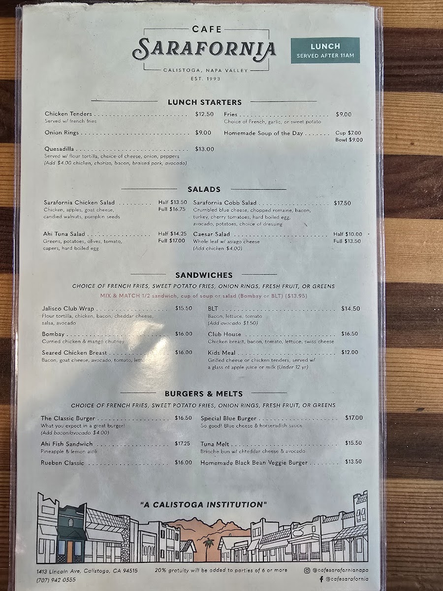 Café Sarafornia - 1