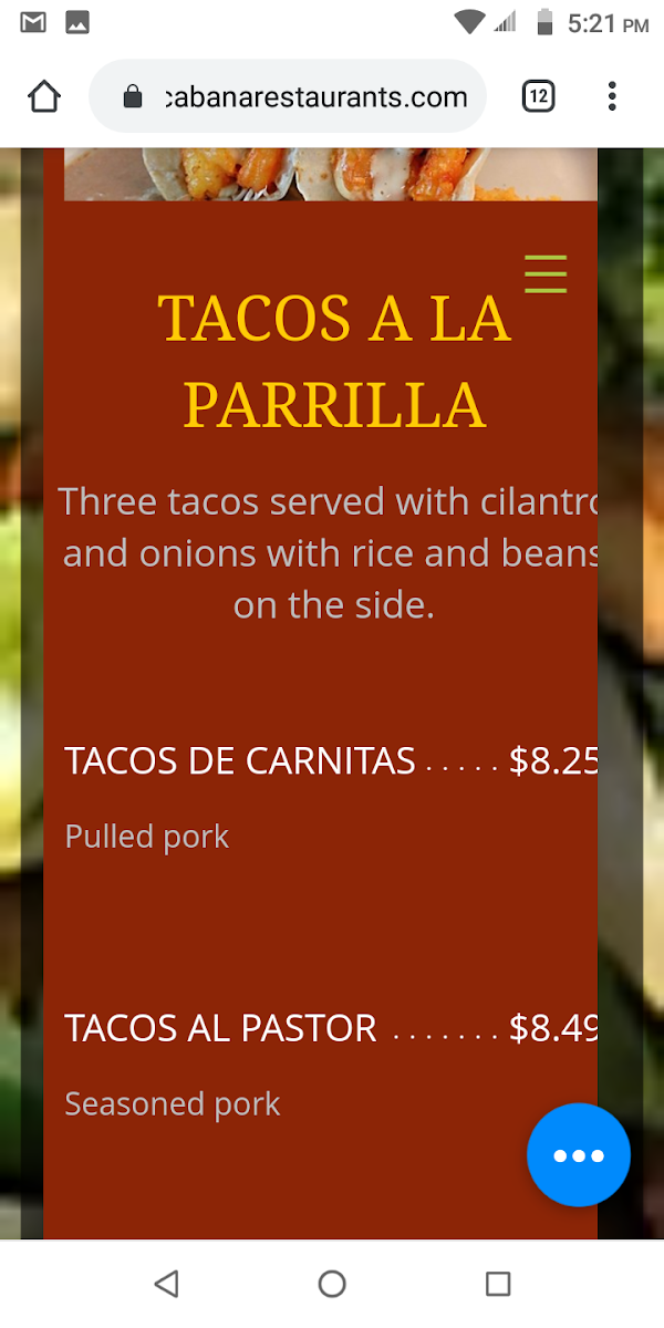 Mi Cabana Mexican Restaurant #2 - 1