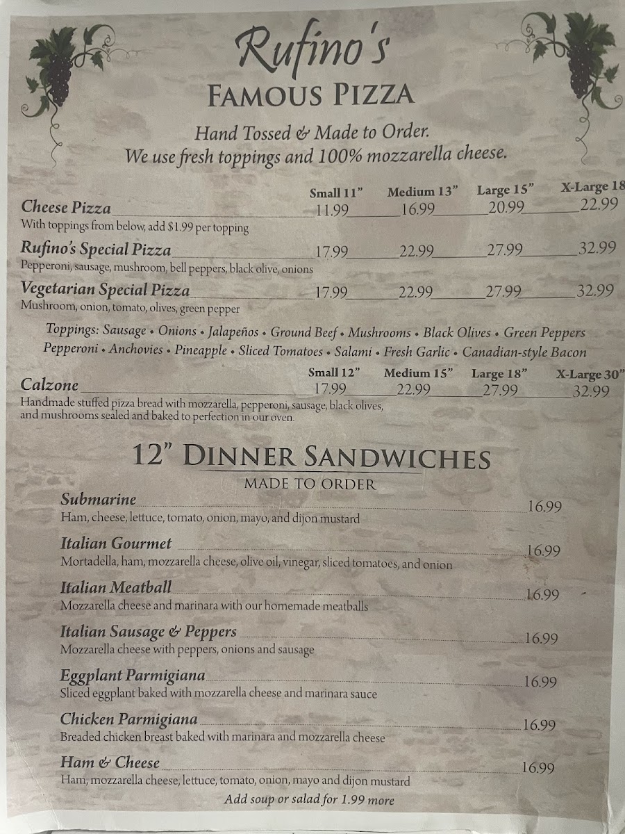 Rufino's Italian Restaurant - 2