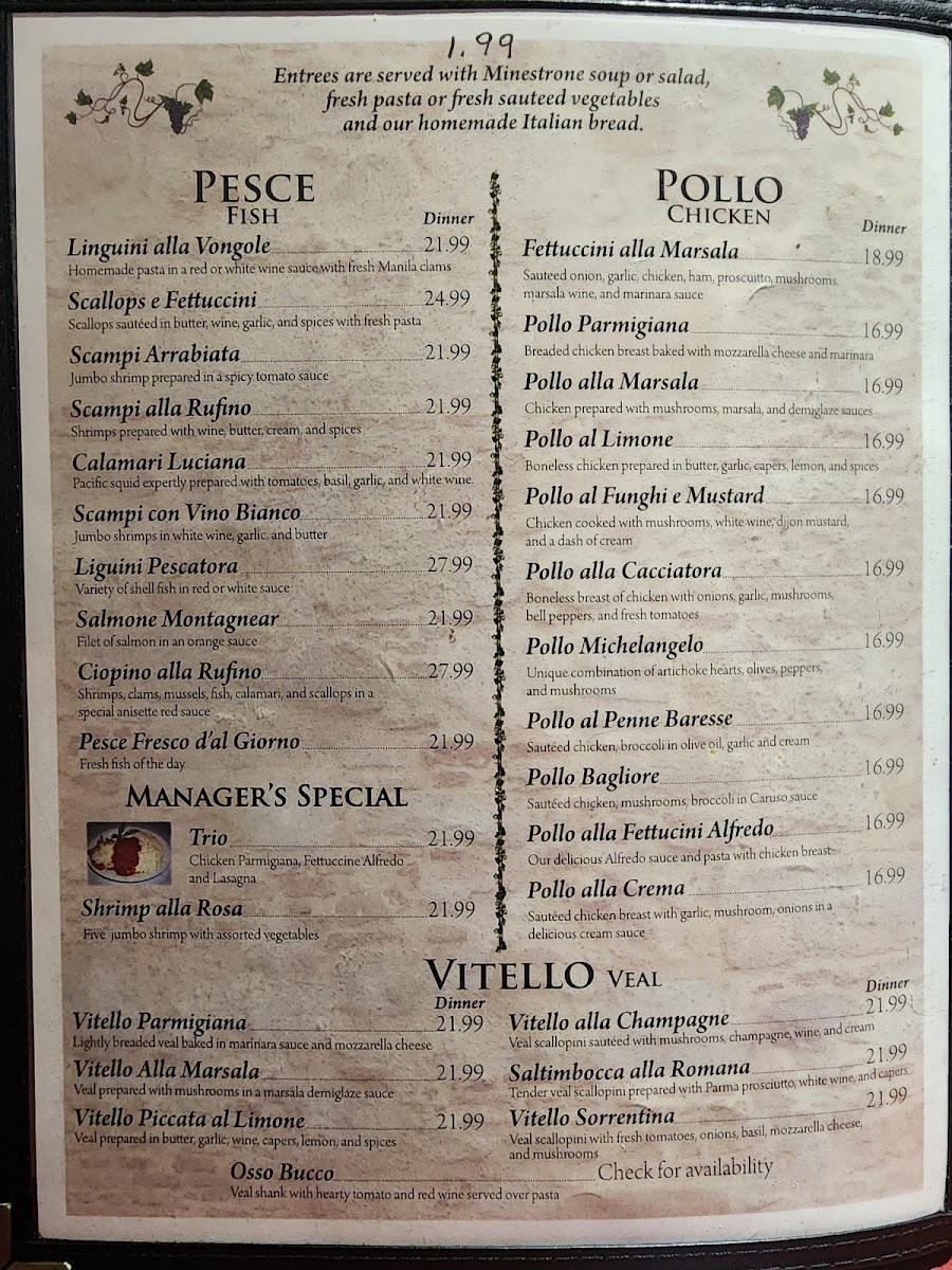 Rufino's Italian Restaurant - 5