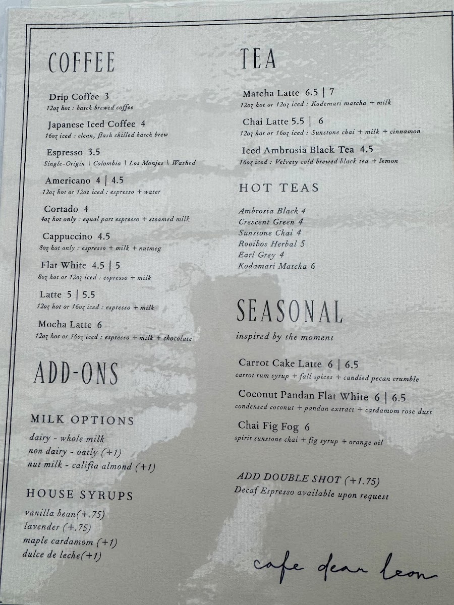 Café Dear Leon - 4