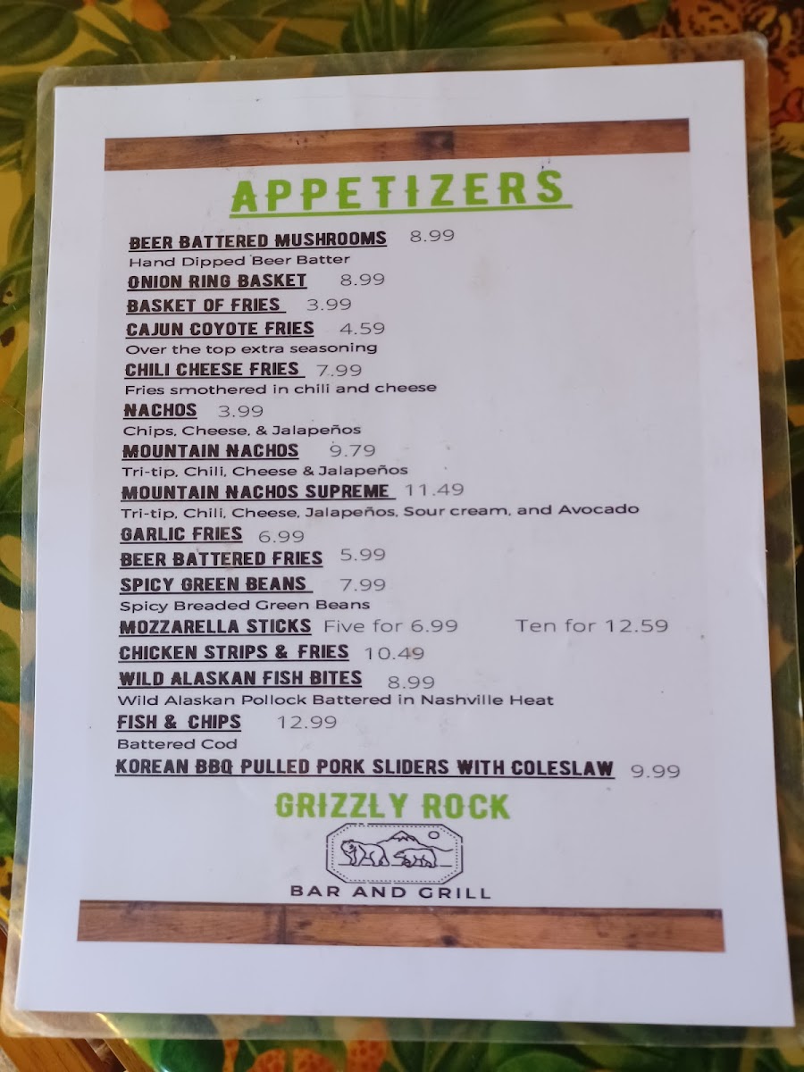 Grizzly Rock Cafe - 10