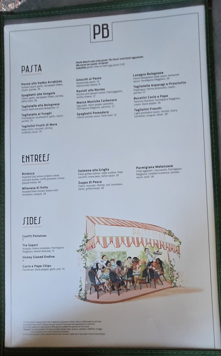 Pasta Beach Newport - 1