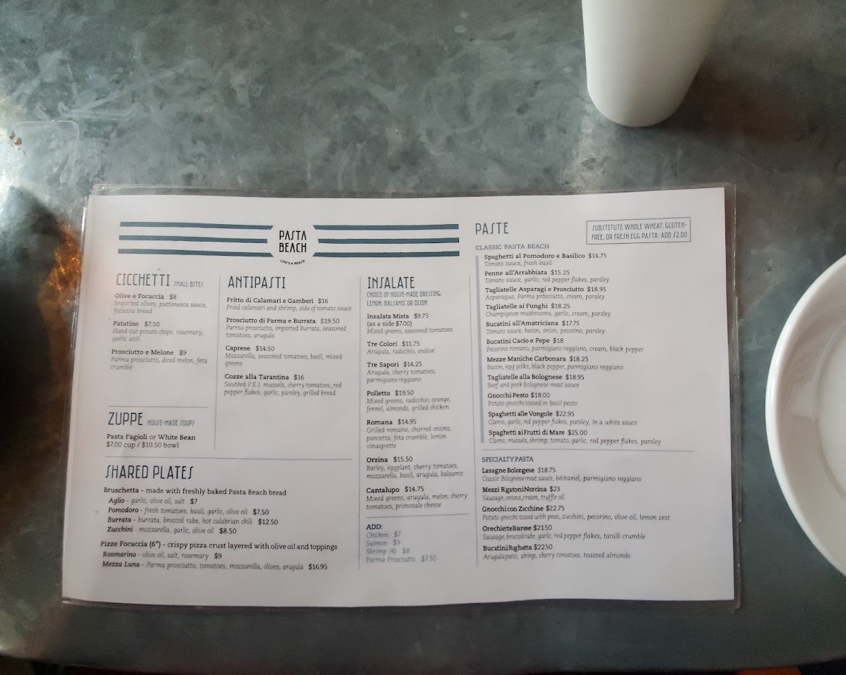 Pasta Beach Newport - 10