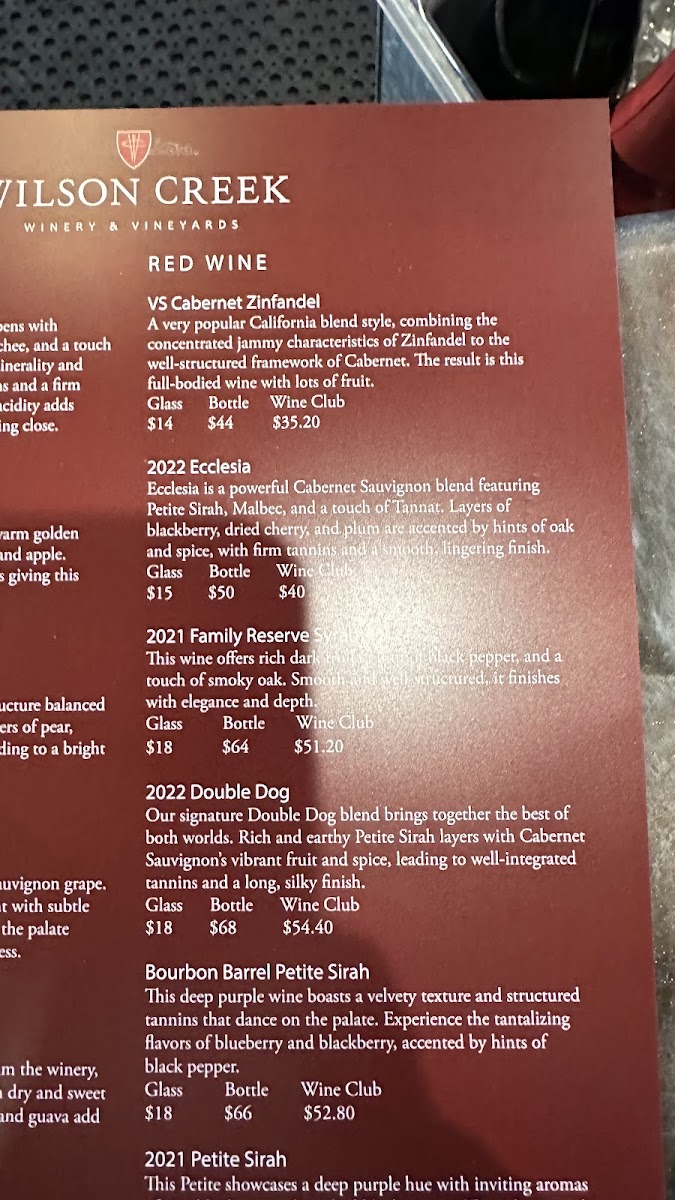 Wilson Creek Winery - 5