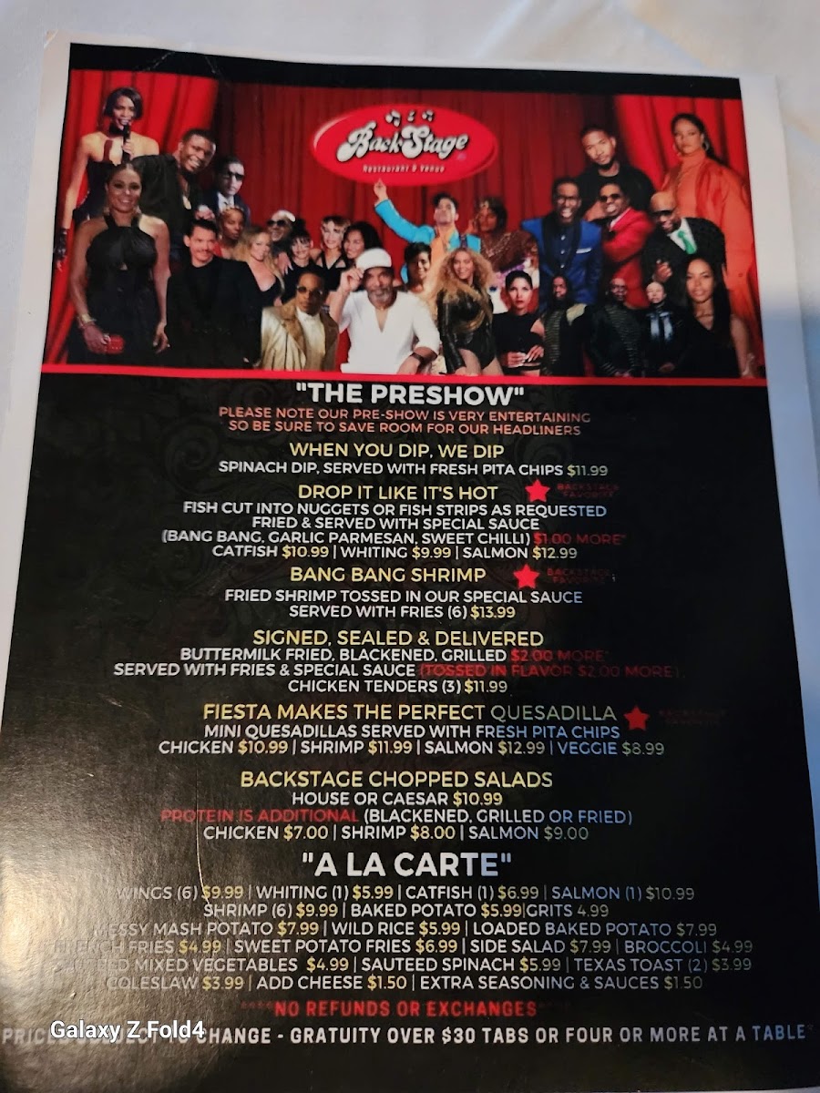 Backstage Atlanta - 2