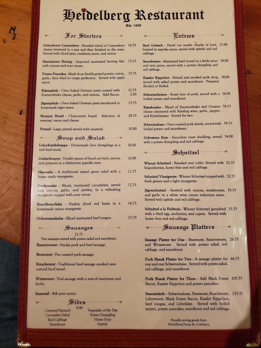 Heidelberg Restaurant - 10