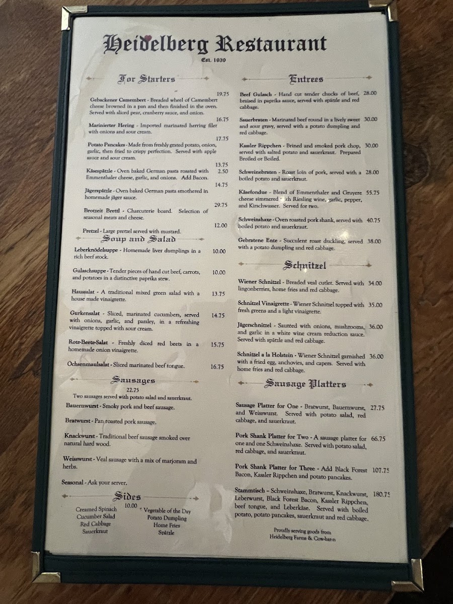 Heidelberg Restaurant - 5