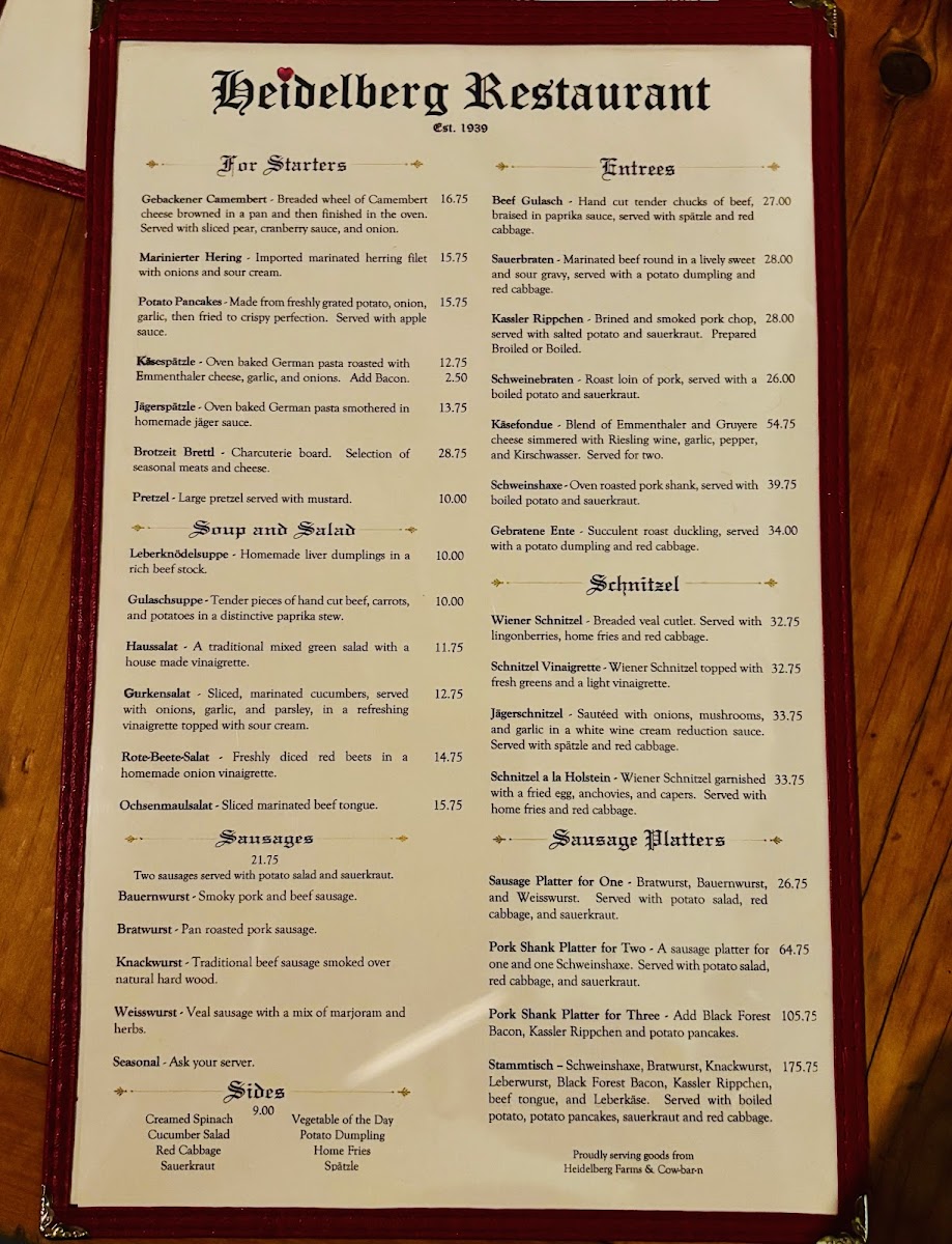 Heidelberg Restaurant - 6