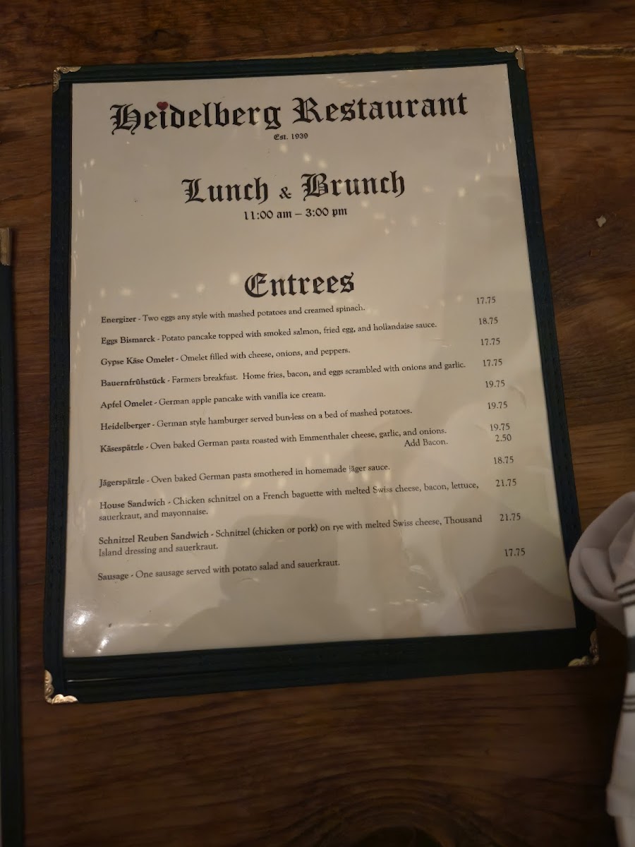 Heidelberg Restaurant - 8