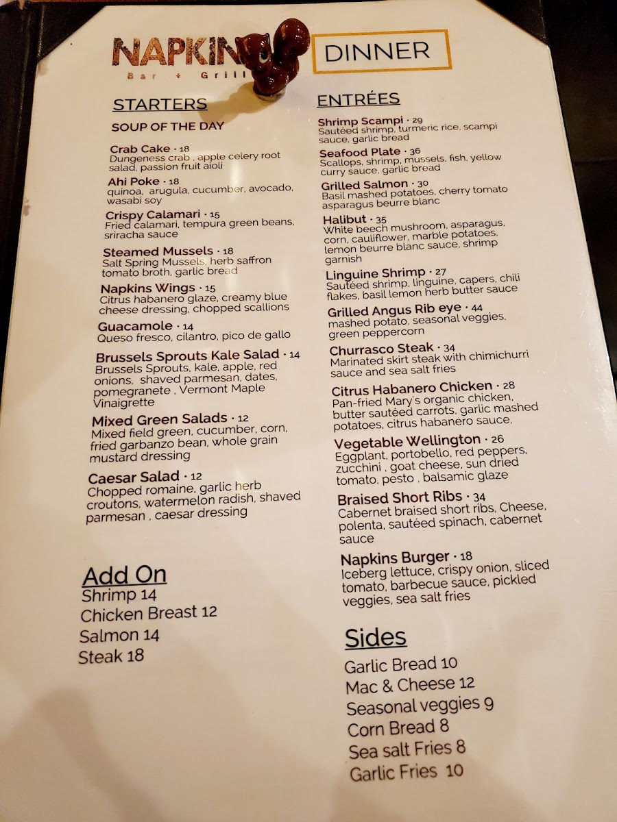 Napkins Bar and Grill - 1