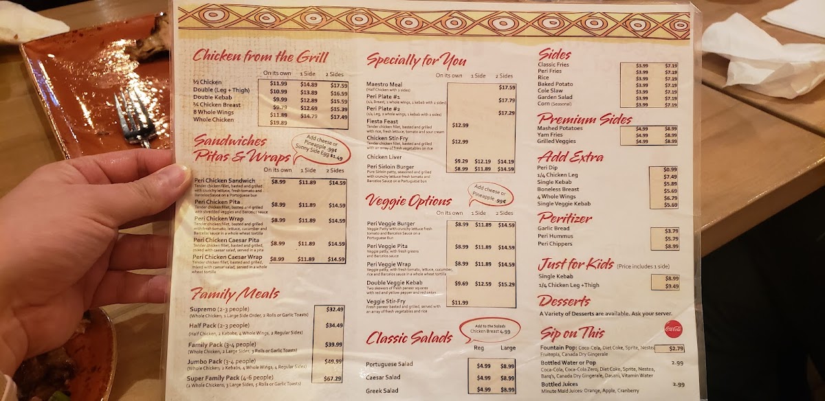 Barcelos Flame Grilled Chicken- Sage Hill - 7