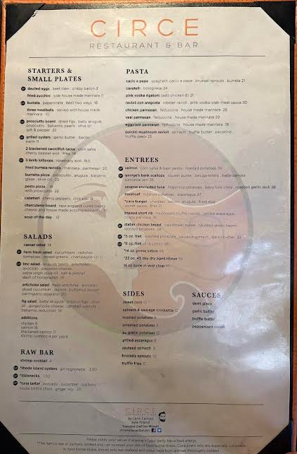 Circe Restaurant & Bar - East Greenwich - 1