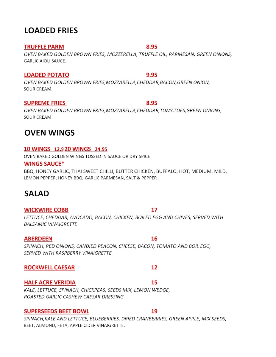 Half Acre Cafe & Pizza - 1