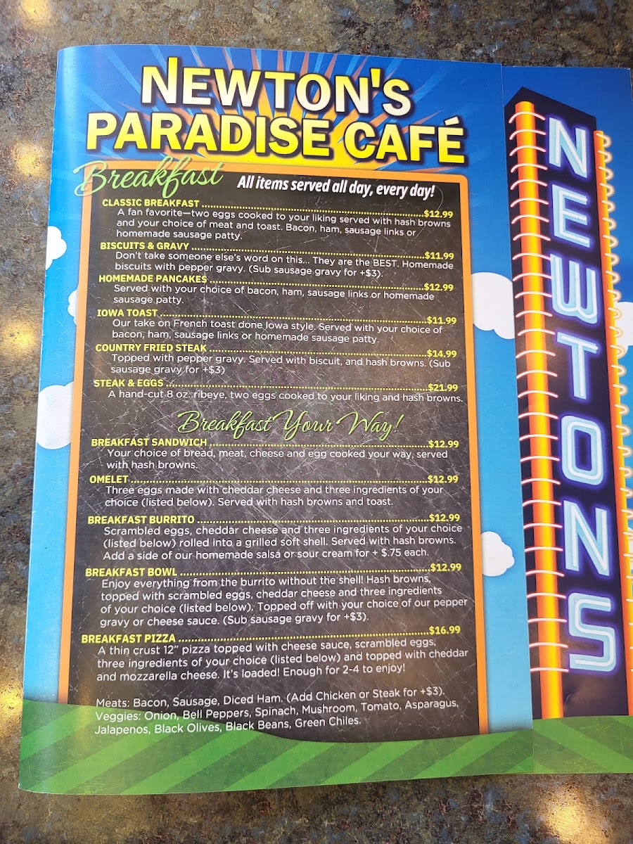 Newton's Paradise Cafe - 2