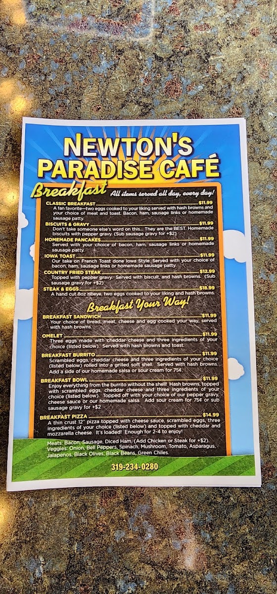 Newton's Paradise Cafe - 5