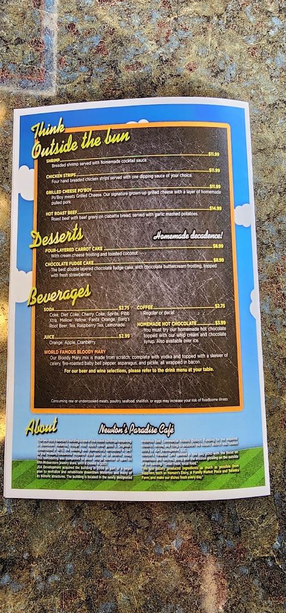 Newton's Paradise Cafe - 9