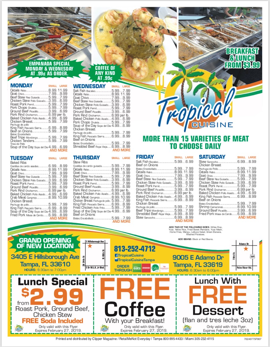 Tropical Cuisine - 1