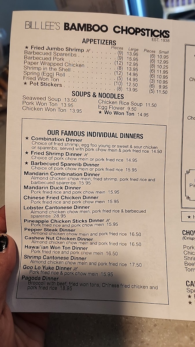 Bill Lee's Bamboo Chopsticks Restaurant - 6