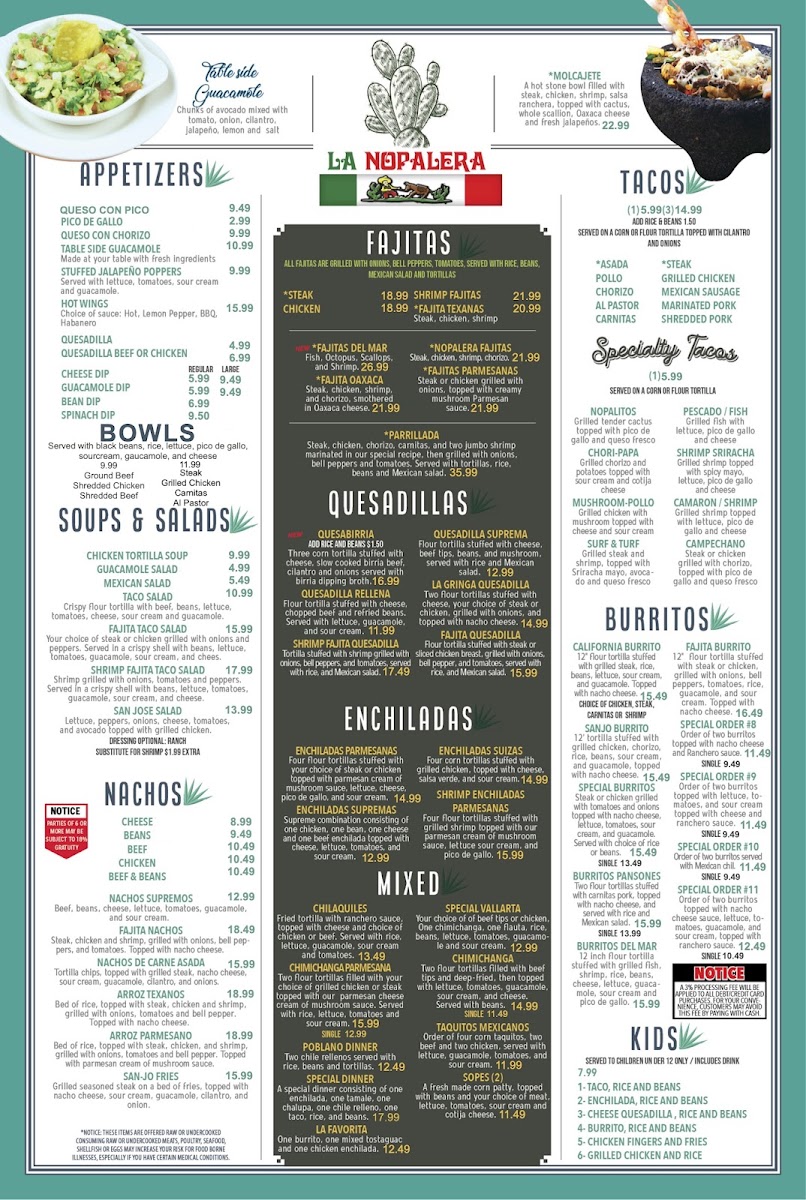 La Nopalera Mexican Restaurant - 2