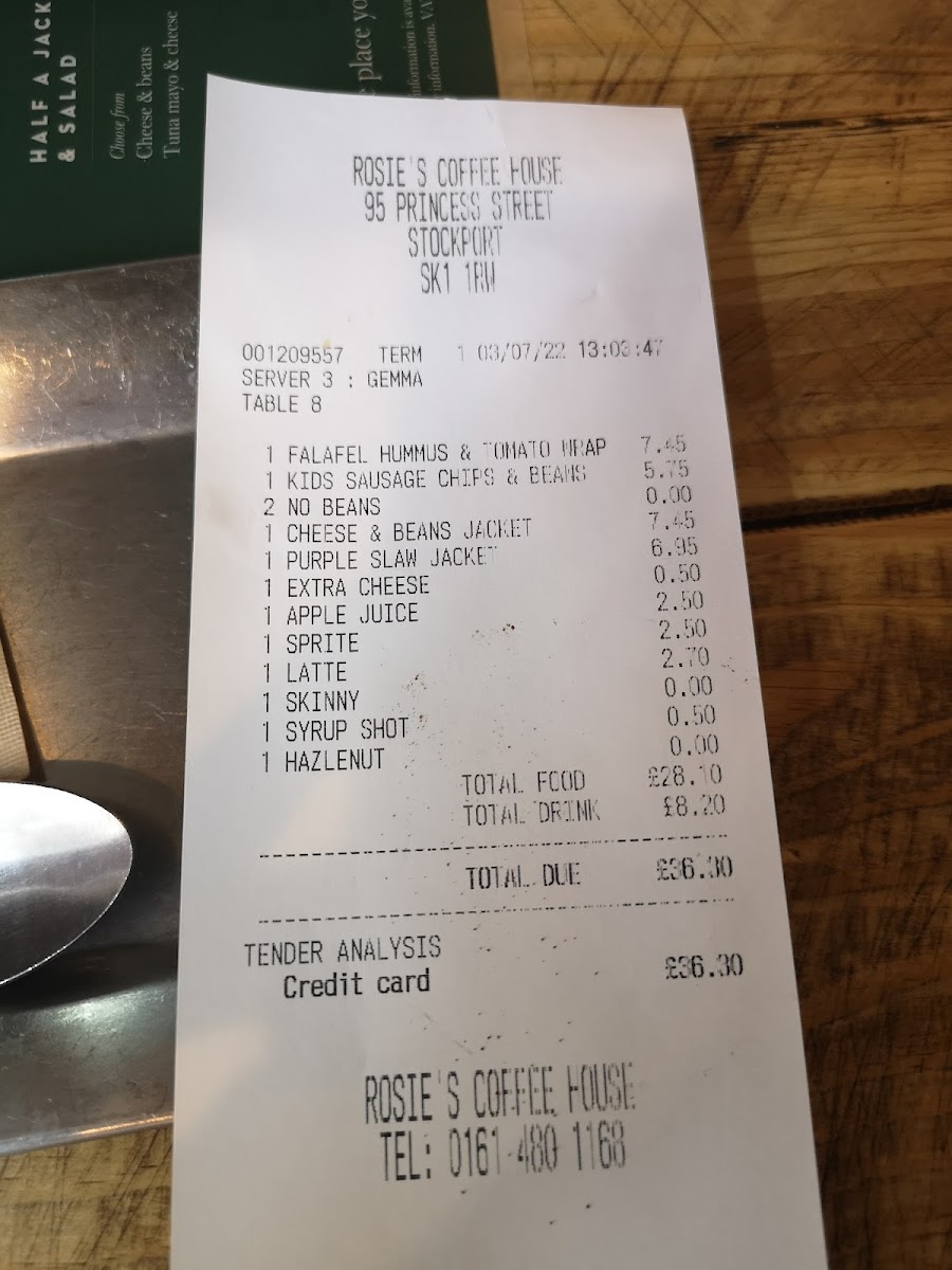 Rosie's Coffee Bar And Kitchen - 9