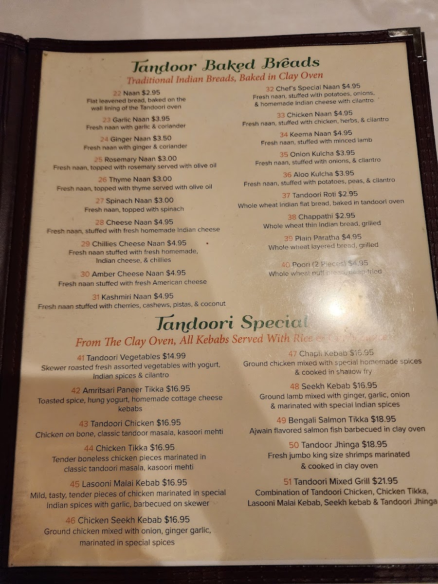 Amber Indian Cuisine - 8