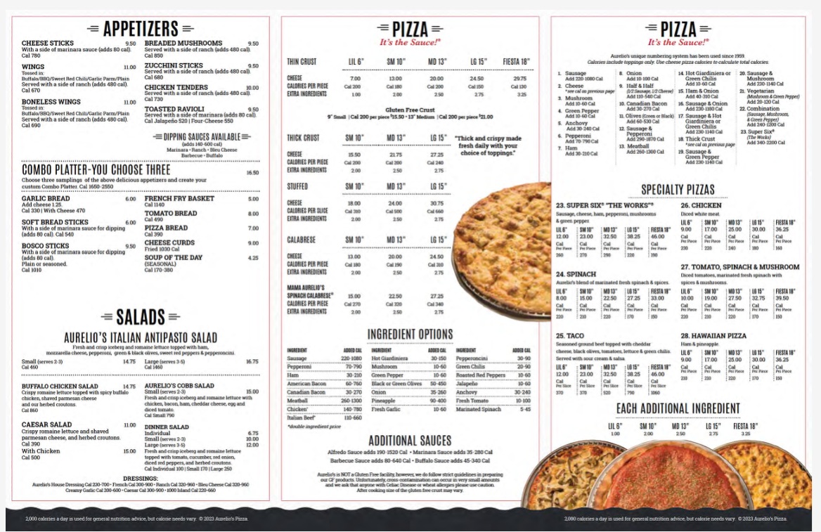 Aurelio's Pizza of Palos Heights - 1