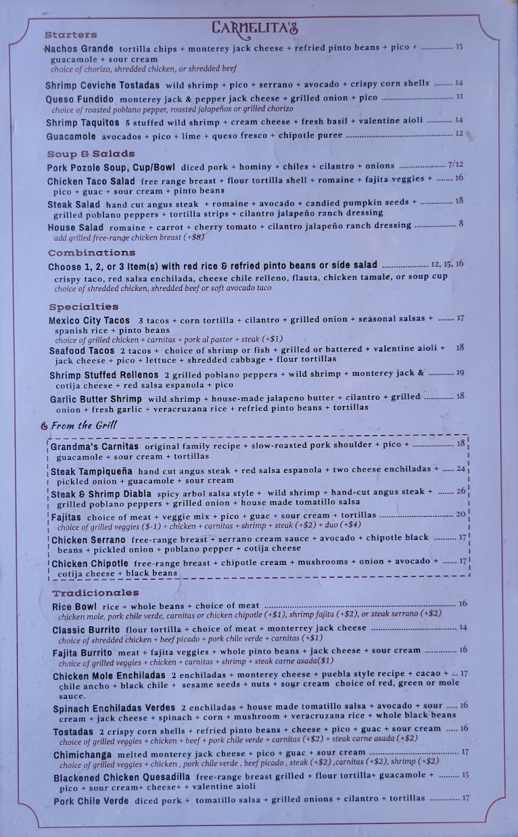 Carmelita's Méxican Restaurant - 5