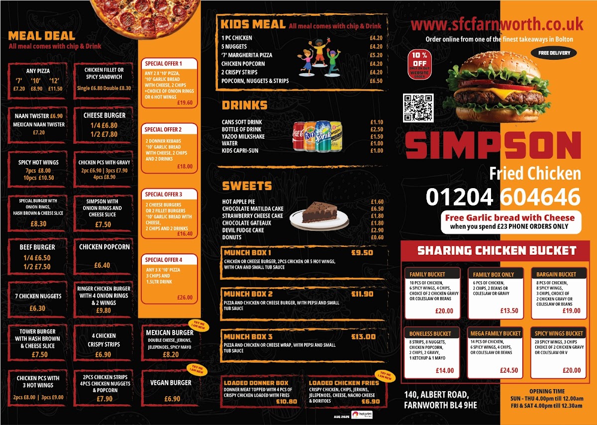 Simpson Fried Chicken Farnworth - 2