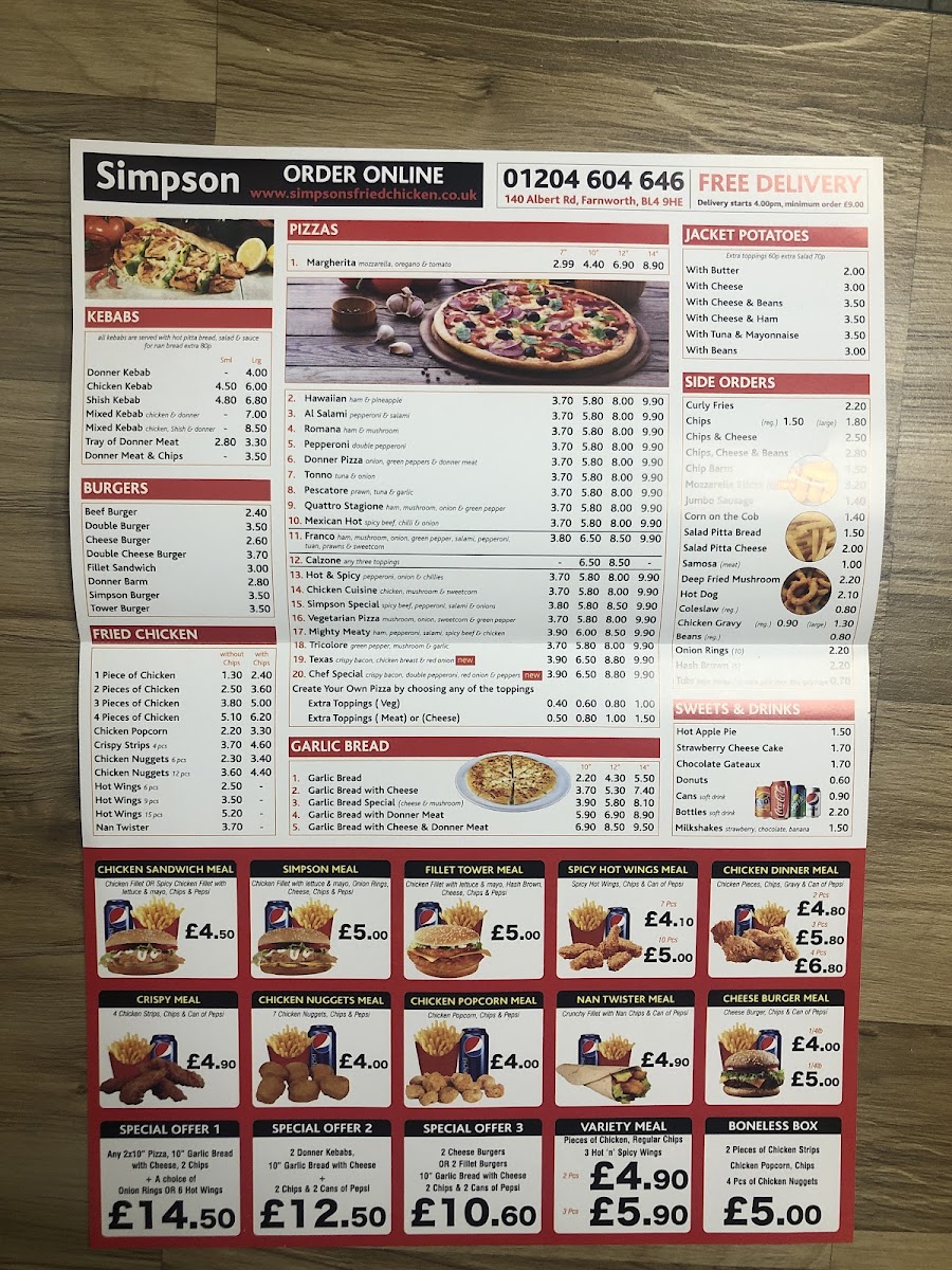 Simpson Fried Chicken Farnworth - 4