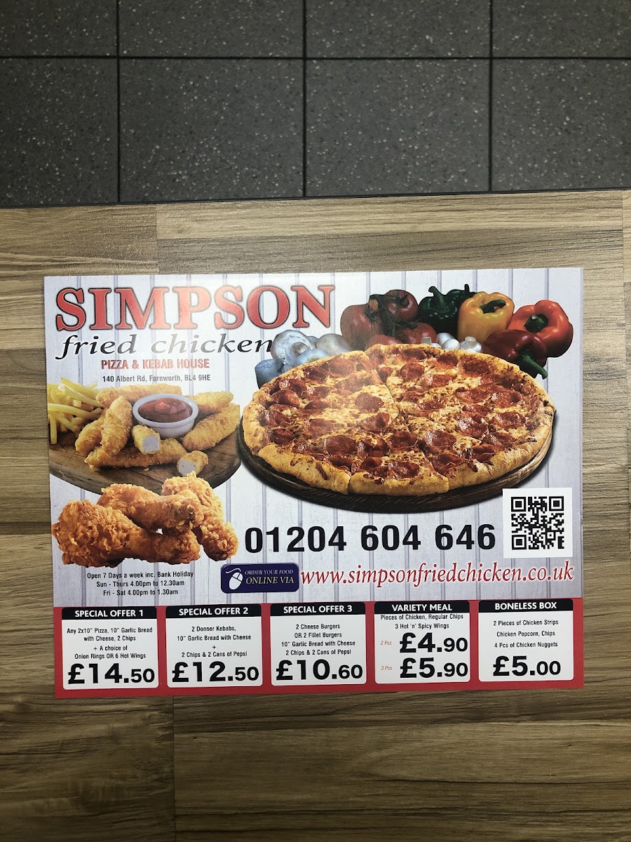 Simpson Fried Chicken Farnworth - 5