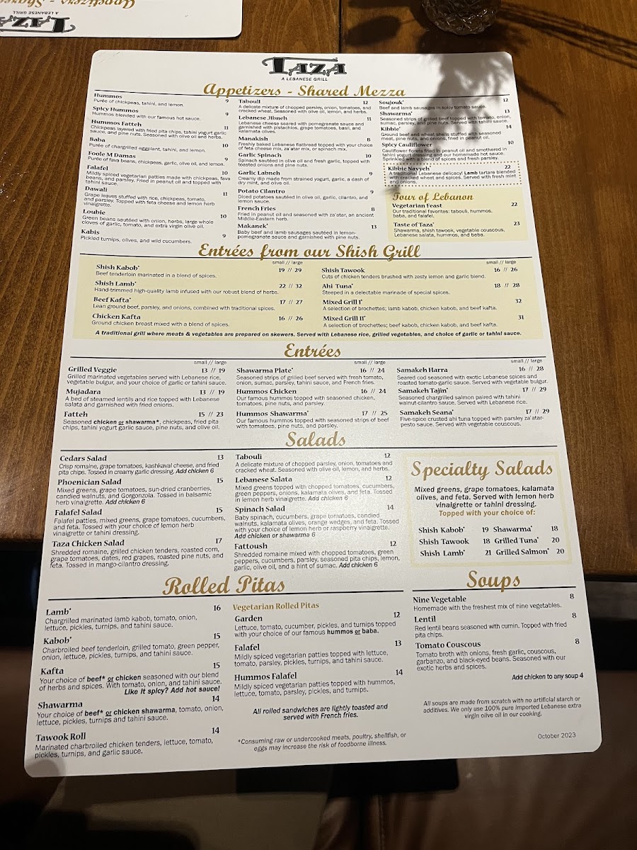 Taza - a Lebanese Grill - 2