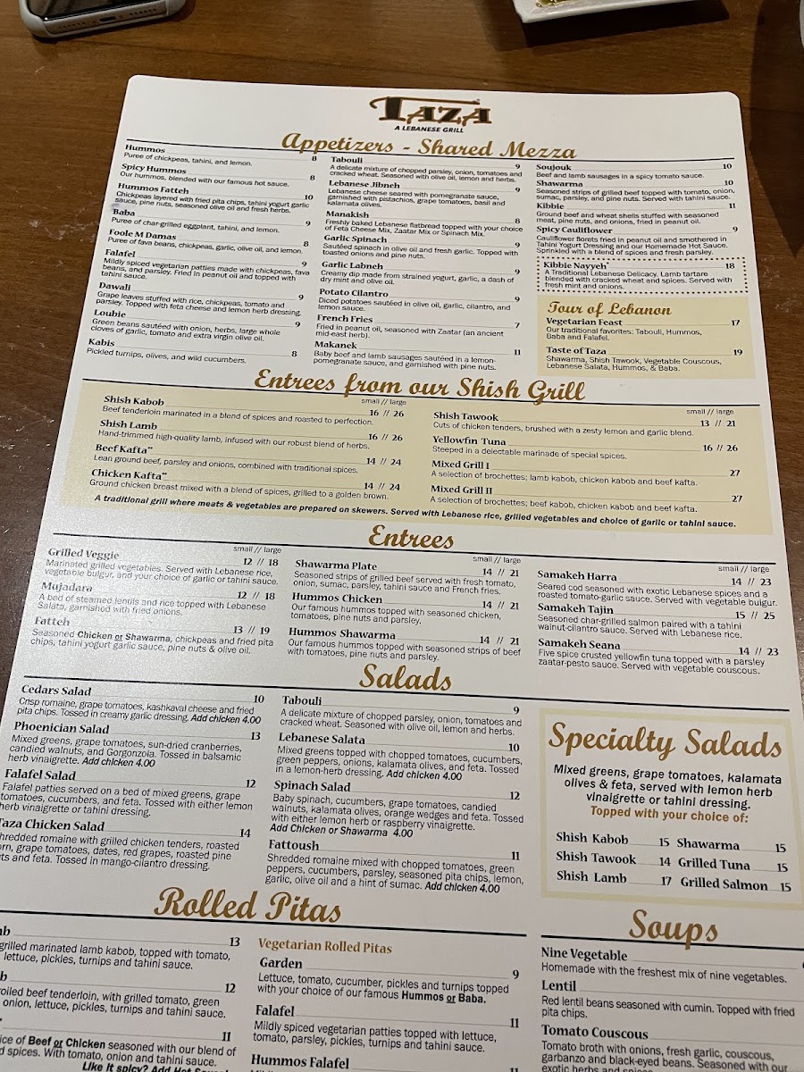 Taza - a Lebanese Grill - 5