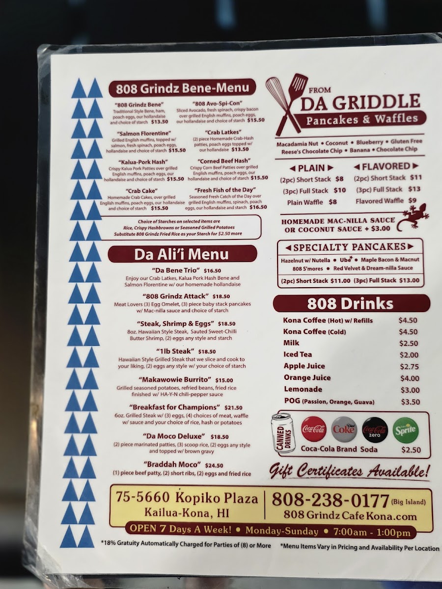 808 Grindz Cafe Kona - 1