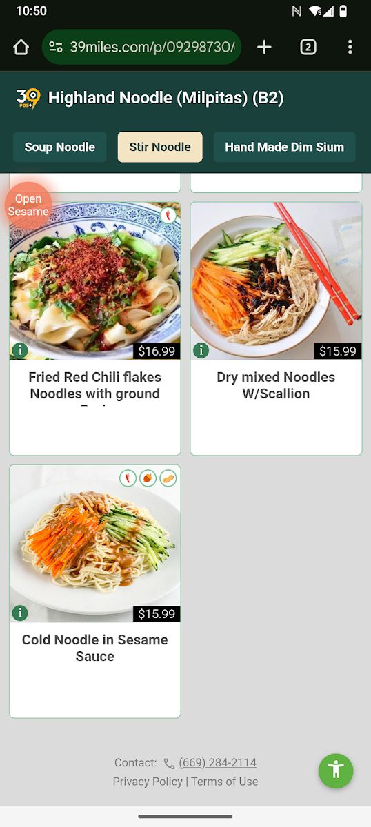 Highland Noodles - 1