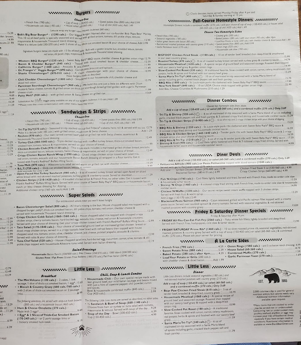 Black Bear Diner Mesquite - 5