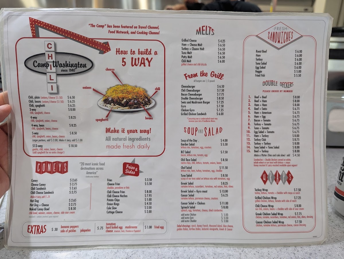 Camp Washington Chili - 1