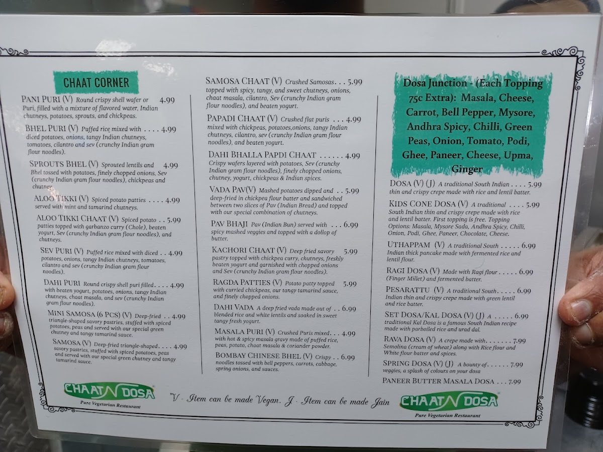 Chaat N Dosa - Plano TX - Pure Vegetarian Restaurant - 10