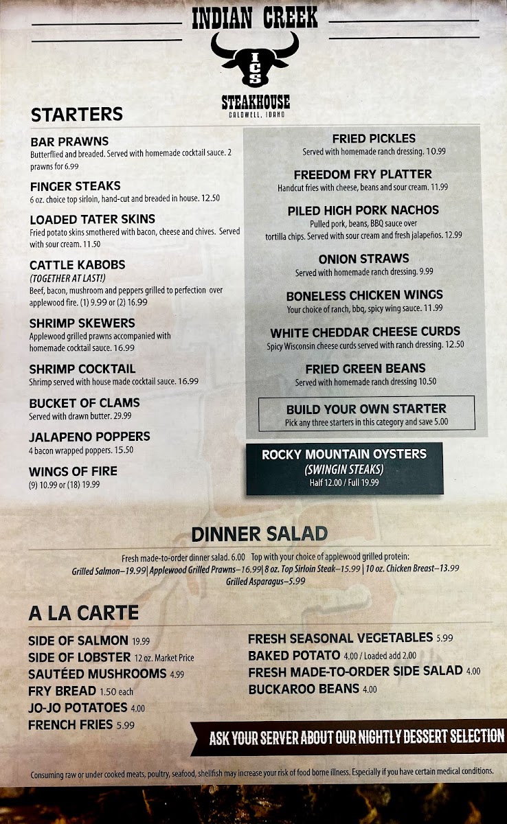 Indian Creek Steakhouse - 1