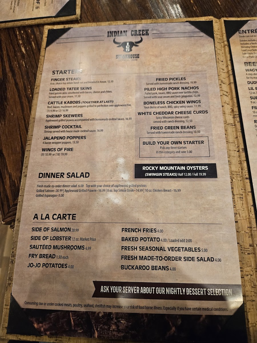 Indian Creek Steakhouse - 7