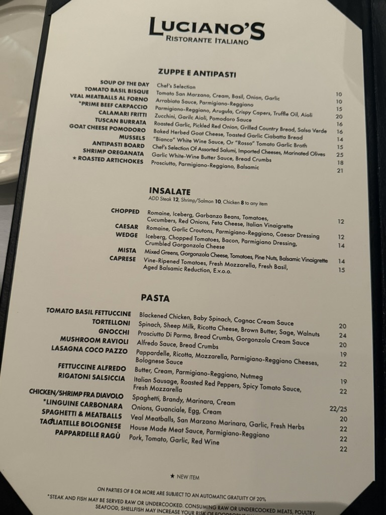 Luciano's Ristorante Italiano - 10