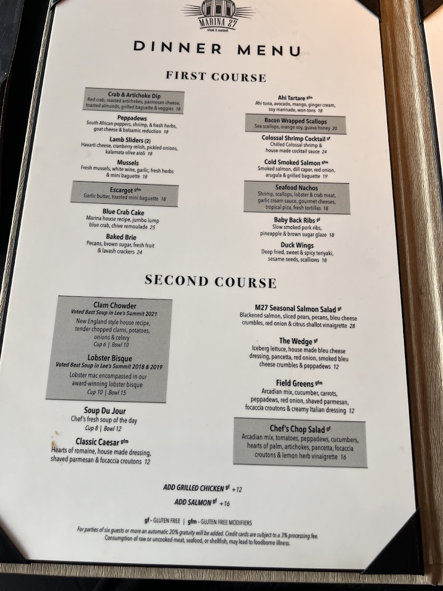 Marina 27 Steak & Seafood - 7