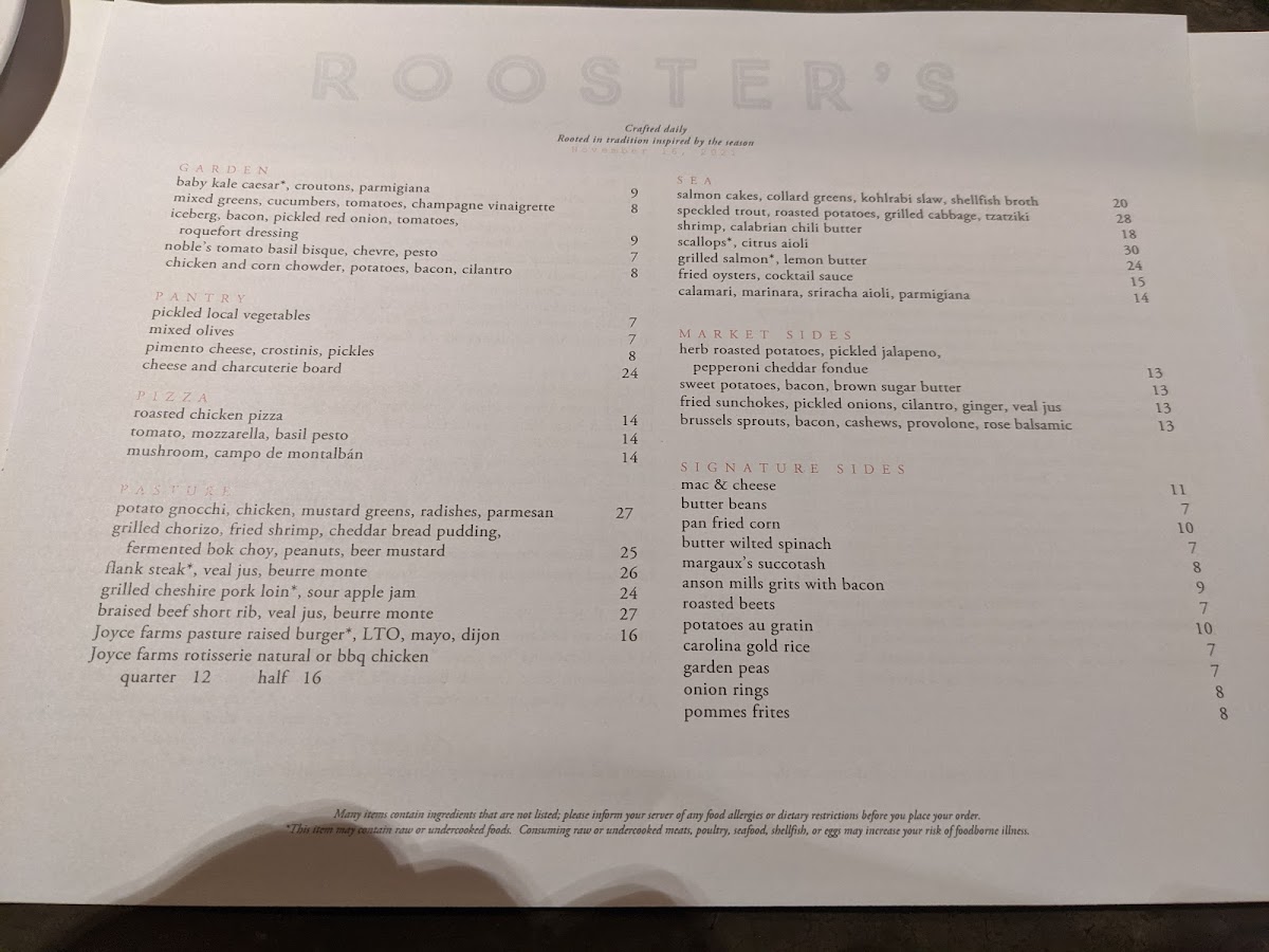 Rooster's Wood-fired Kitchen Uptown - 10