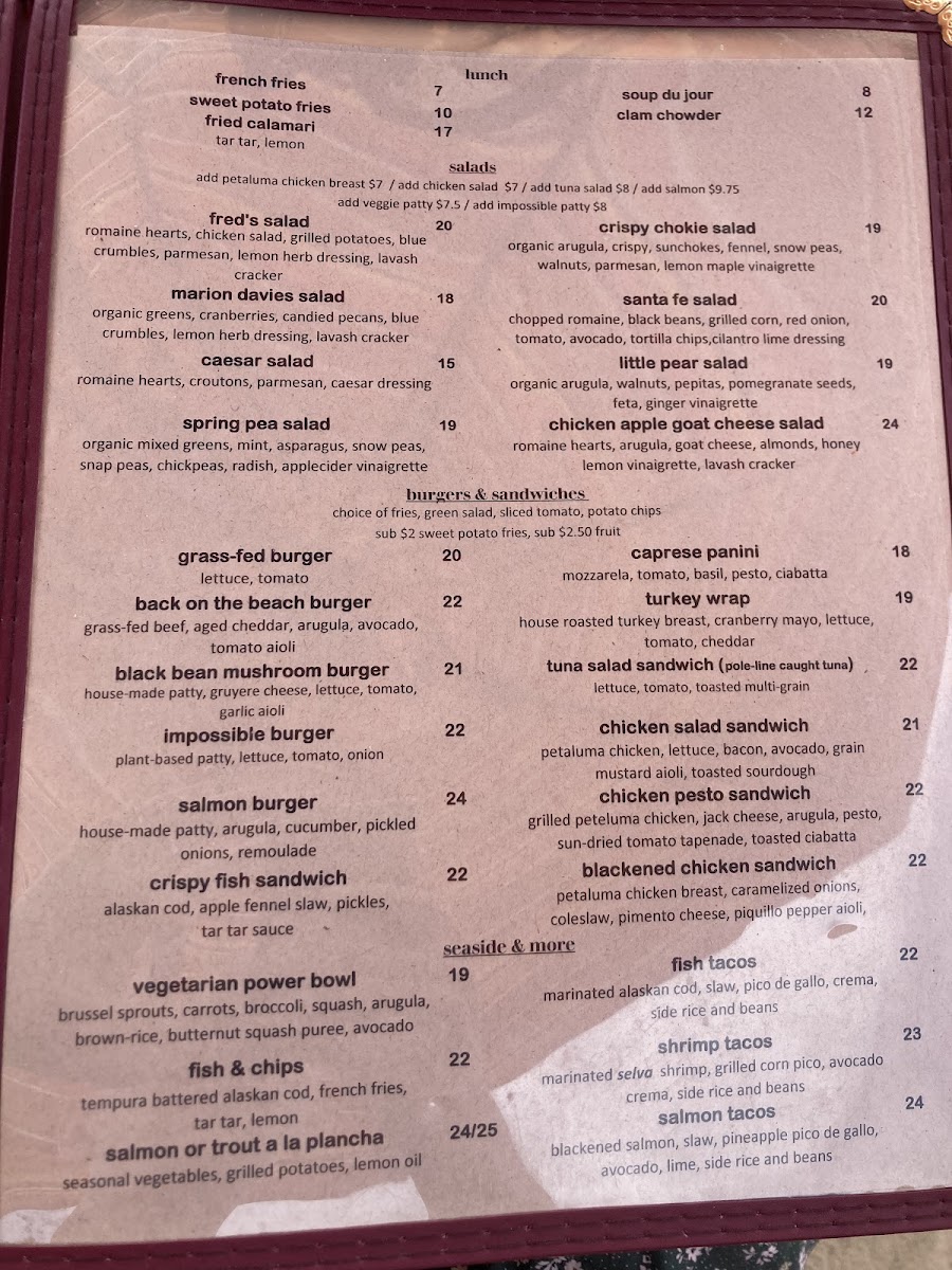 Back on the Beach Cafe - 8