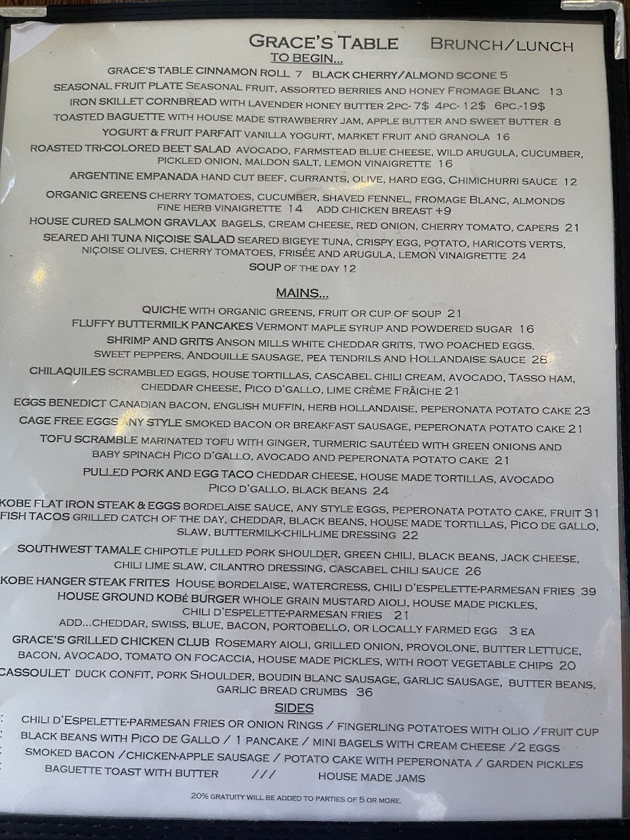 Grace's Table - 1