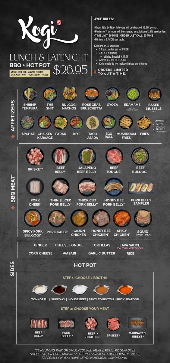 Kogi AYCE KBBQ & Seafood Hot Pot - 3