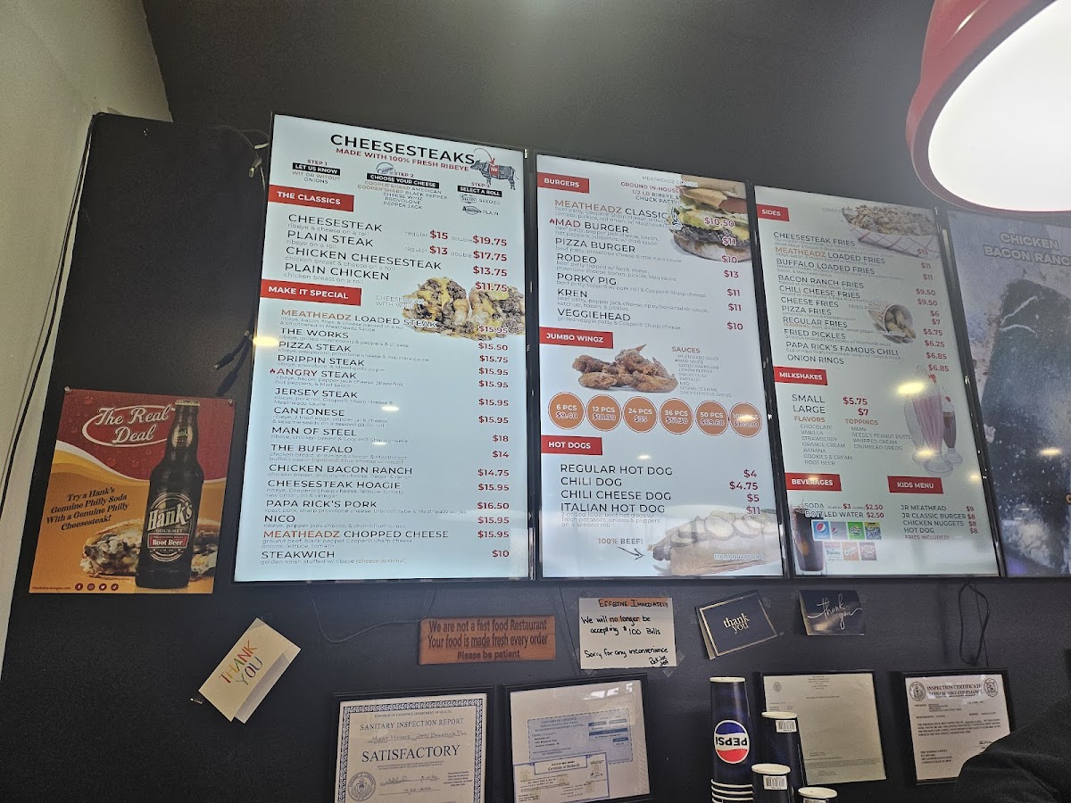 Meatheadz Cheesesteaks - 5