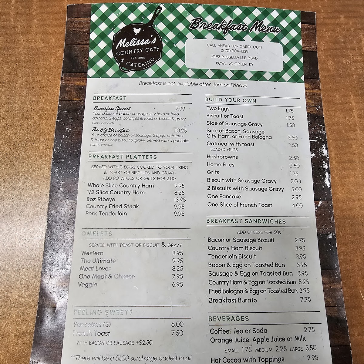 Melissa's Country Cafe - 3